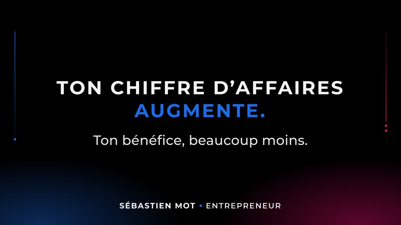 Tu as eu ta meilleure année. Alors pourquoi ton compte est vide ?